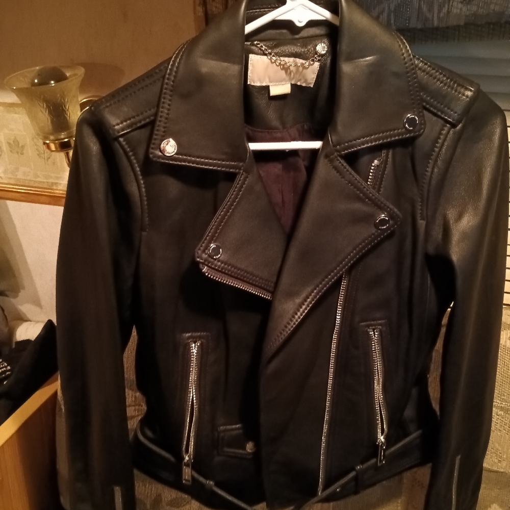 Michael Kors leather jacket